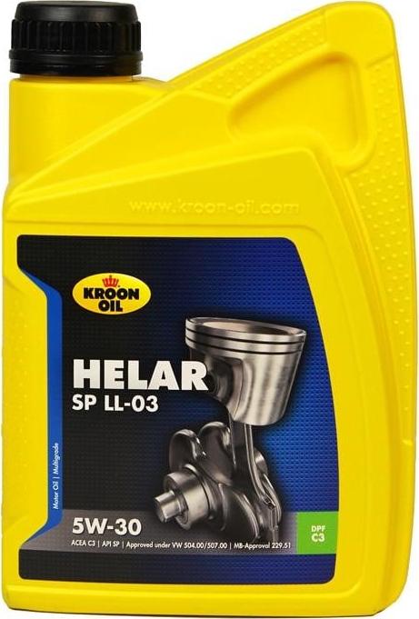 Kroon OIL HELAR5W30 - Huile moteur cwaw.fr