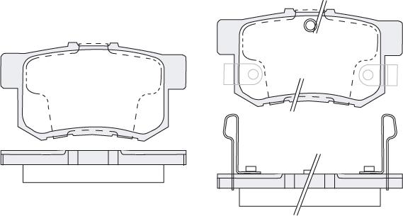 KSH EUROPE 1850.0058092 - Kit de plaquettes de frein, frein à disque cwaw.fr