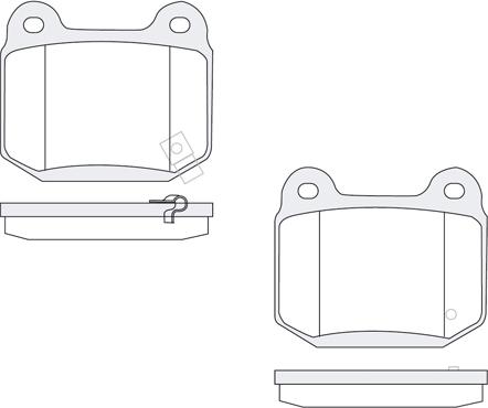 KSH EUROPE 1850.0058045 - Kit de plaquettes de frein, frein à disque cwaw.fr