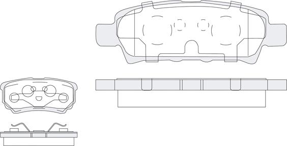 KSH EUROPE 1850.0058046 - Kit de plaquettes de frein, frein à disque cwaw.fr