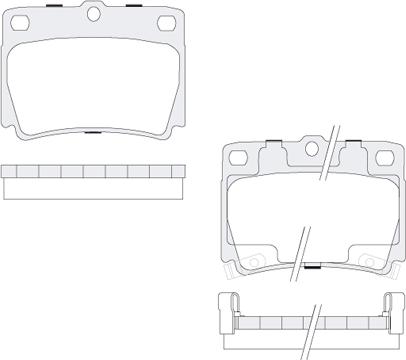 KSH EUROPE 1850.0058048 - Kit de plaquettes de frein, frein à disque cwaw.fr