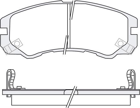 KSH EUROPE 1850.0058050 - Kit de plaquettes de frein, frein à disque cwaw.fr