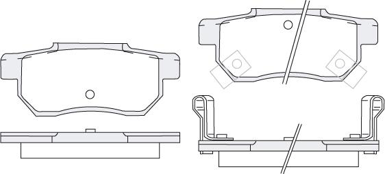 KSH EUROPE 1850.0058062 - Kit de plaquettes de frein, frein à disque cwaw.fr