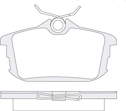 KSH EUROPE 1850.0058009 - Kit de plaquettes de frein, frein à disque cwaw.fr