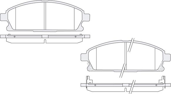 KSH EUROPE 1850.0058014 - Kit de plaquettes de frein, frein à disque cwaw.fr