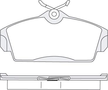 KSH EUROPE 1850.0058010 - Kit de plaquettes de frein, frein à disque cwaw.fr