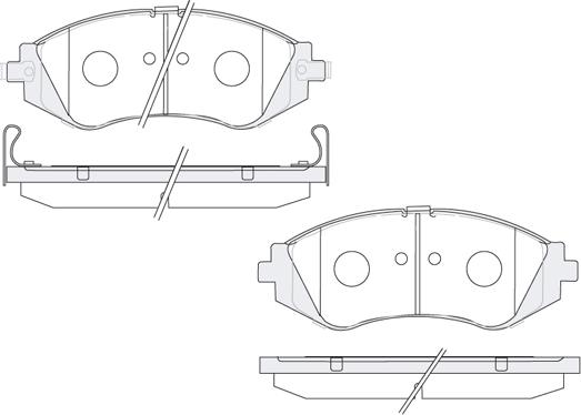 KSH EUROPE 1850.0058012 - Kit de plaquettes de frein, frein à disque cwaw.fr