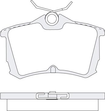 KSH EUROPE 1850.0058032 - Kit de plaquettes de frein, frein à disque cwaw.fr