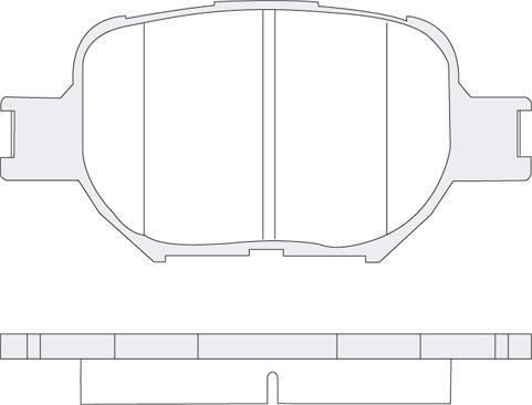 KSH EUROPE 1850.0058037 - Kit de plaquettes de frein, frein à disque cwaw.fr