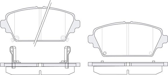 KSH EUROPE 1850.0058025 - Kit de plaquettes de frein, frein à disque cwaw.fr