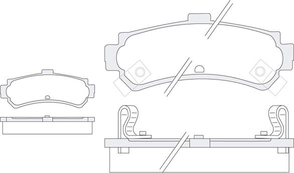 KSH EUROPE 1850.0058026 - Kit de plaquettes de frein, frein à disque cwaw.fr