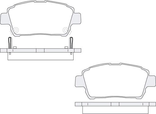 KSH EUROPE 1850.0058020 - Kit de plaquettes de frein, frein à disque cwaw.fr