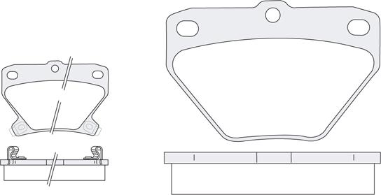 KSH EUROPE 1850.0058022 - Kit de plaquettes de frein, frein à disque cwaw.fr