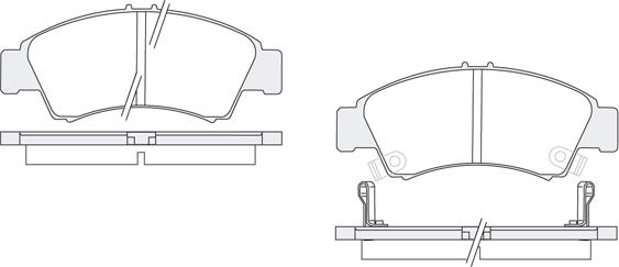 KSH EUROPE 1850.0058079 - Kit de plaquettes de frein, frein à disque cwaw.fr