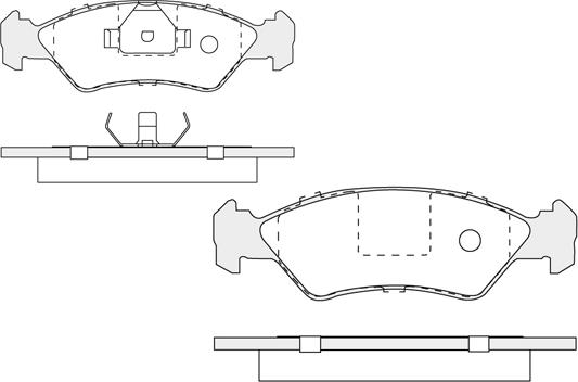 KSH EUROPE 1850.0058197 - Kit de plaquettes de frein, frein à disque cwaw.fr