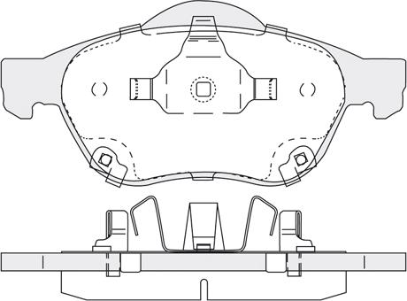 KSH EUROPE 1850.0058146 - Kit de plaquettes de frein, frein à disque cwaw.fr