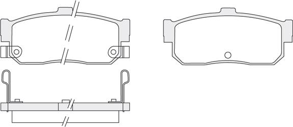 KSH EUROPE 1850.0058148 - Kit de plaquettes de frein, frein à disque cwaw.fr