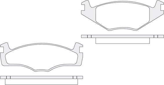 KSH EUROPE 1850.0058163 - Kit de plaquettes de frein, frein à disque cwaw.fr