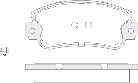 KSH EUROPE 1850.0058167 - Kit de plaquettes de frein, frein à disque cwaw.fr