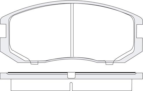 KSH EUROPE 1850.0058103 - Kit de plaquettes de frein, frein à disque cwaw.fr