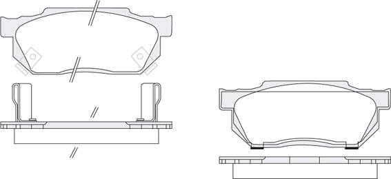 KSH EUROPE 1850.0058110 - Kit de plaquettes de frein, frein à disque cwaw.fr