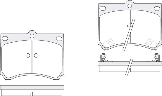 KSH EUROPE 1850.0058113 - Kit de plaquettes de frein, frein à disque cwaw.fr