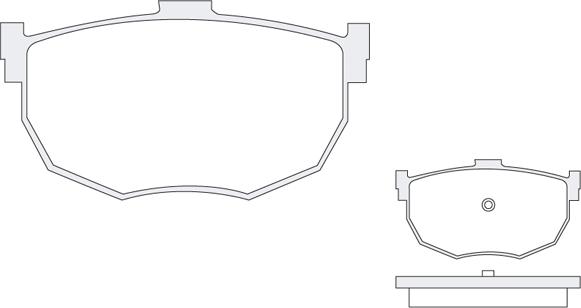 KSH EUROPE 1850.0058112 - Kit de plaquettes de frein, frein à disque cwaw.fr