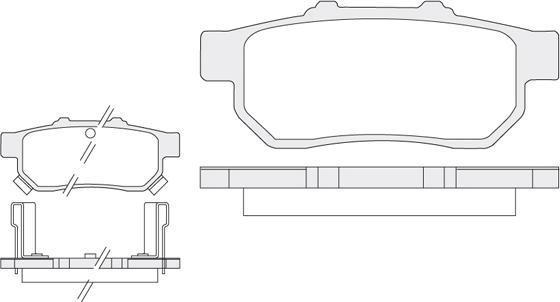 KSH EUROPE 1850.0058139 - Kit de plaquettes de frein, frein à disque cwaw.fr