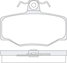 KSH EUROPE 1850.0058135 - Kit de plaquettes de frein, frein à disque cwaw.fr