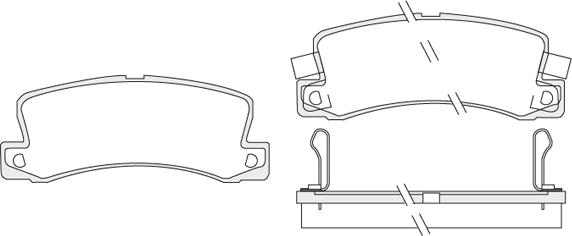 KSH EUROPE 1850.0058133 - Kit de plaquettes de frein, frein à disque cwaw.fr