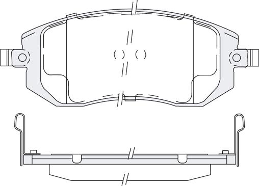 KSH EUROPE 1850.0058125 - Kit de plaquettes de frein, frein à disque cwaw.fr