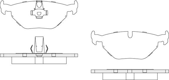 KSH EUROPE 1850.0058207 - Kit de plaquettes de frein, frein à disque cwaw.fr