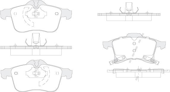 KSH EUROPE 1850.0058220 - Kit de plaquettes de frein, frein à disque cwaw.fr