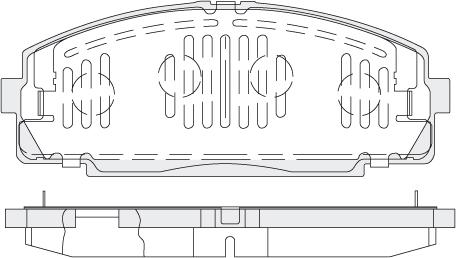 KSH EUROPE 1850.0058228 - Kit de plaquettes de frein, frein à disque cwaw.fr