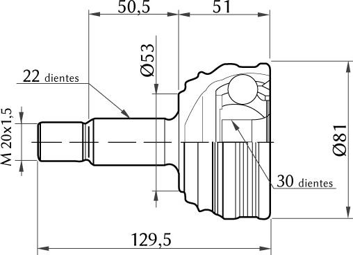 KSH EUROPE 1860.0068018 - Jeu de joints, arbre de transmission cwaw.fr