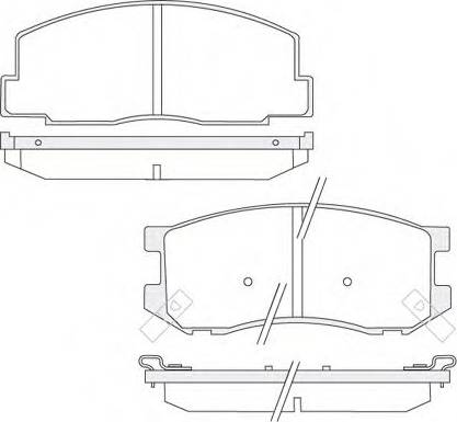 KSH EUROPE 1850.0058059 - Kit de plaquettes de frein, frein à disque cwaw.fr