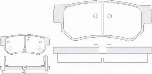 KSH EUROPE 1850.0058055 - Kit de plaquettes de frein, frein à disque cwaw.fr