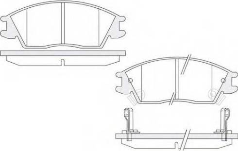 KSH EUROPE 1850.0058061 - Kit de plaquettes de frein, frein à disque cwaw.fr