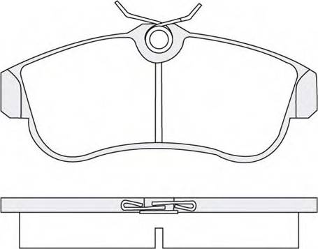 KSH EUROPE 1850.0058068 - Kit de plaquettes de frein, frein à disque cwaw.fr