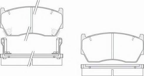 KSH EUROPE 1850.0058006 - Kit de plaquettes de frein, frein à disque cwaw.fr