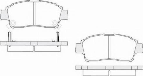 KSH EUROPE 1850.0058019 - Kit de plaquettes de frein, frein à disque cwaw.fr