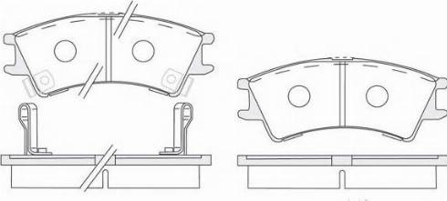 KSH EUROPE 1850.0058016 - Kit de plaquettes de frein, frein à disque cwaw.fr