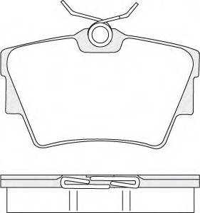 Automega 120049120 - Kit de plaquettes de frein, frein à disque cwaw.fr