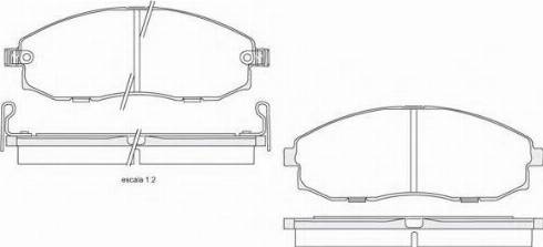 KSH EUROPE 1850.0058030 - Kit de plaquettes de frein, frein à disque cwaw.fr