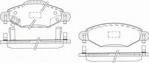 KSH EUROPE 1850.0058033 - Kit de plaquettes de frein, frein à disque cwaw.fr