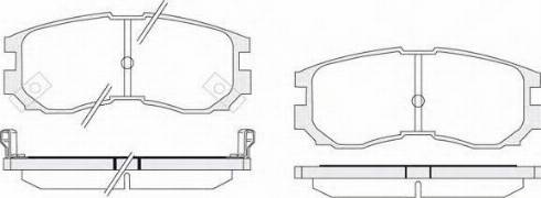 KSH EUROPE 1850.0058076 - Kit de plaquettes de frein, frein à disque cwaw.fr