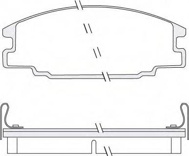 KSH EUROPE 1850.0058071 - Kit de plaquettes de frein, frein à disque cwaw.fr