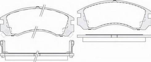 KSH EUROPE 1850.0058077 - Kit de plaquettes de frein, frein à disque cwaw.fr