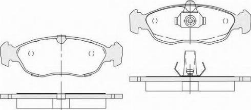 KSH EUROPE 1850.0058194 - Kit de plaquettes de frein, frein à disque cwaw.fr