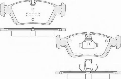 KSH EUROPE 1850.0058193 - Kit de plaquettes de frein, frein à disque cwaw.fr